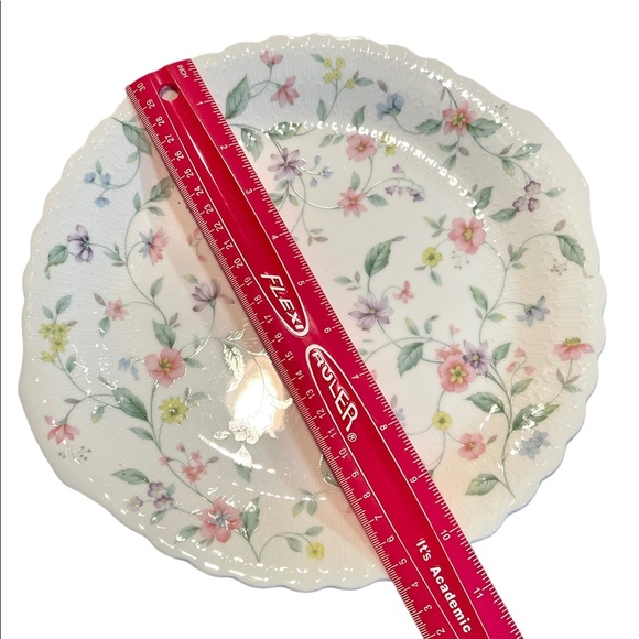 6pcs. Narumi China Party Set, Retro Flower Pattern Plates - Picture 3 of 8